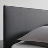 BOXSÄNG LUCY 2 - grå/svart, Modern, trämaterial/trä (180/200cm) - Bessagi Home