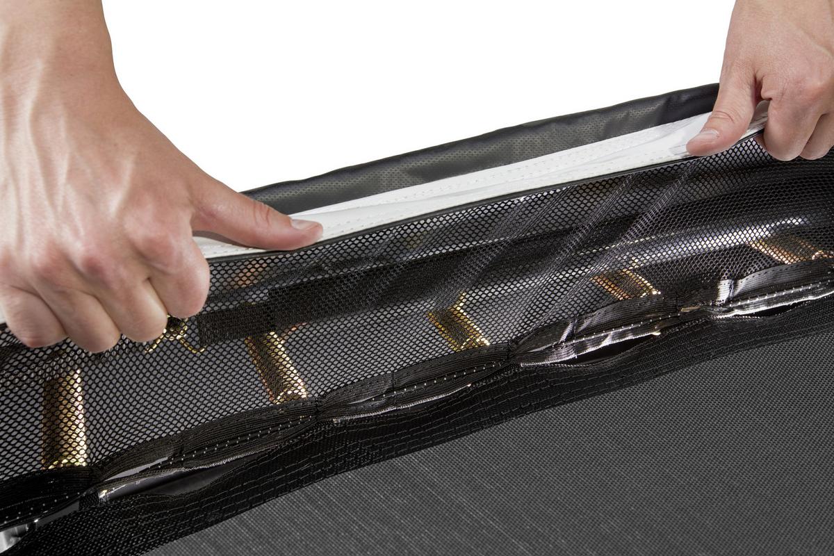 Bodentrampolin Salta Royal Ø ca. 305cm - Schwarz, Trend, Metall (305cm) - Salta
