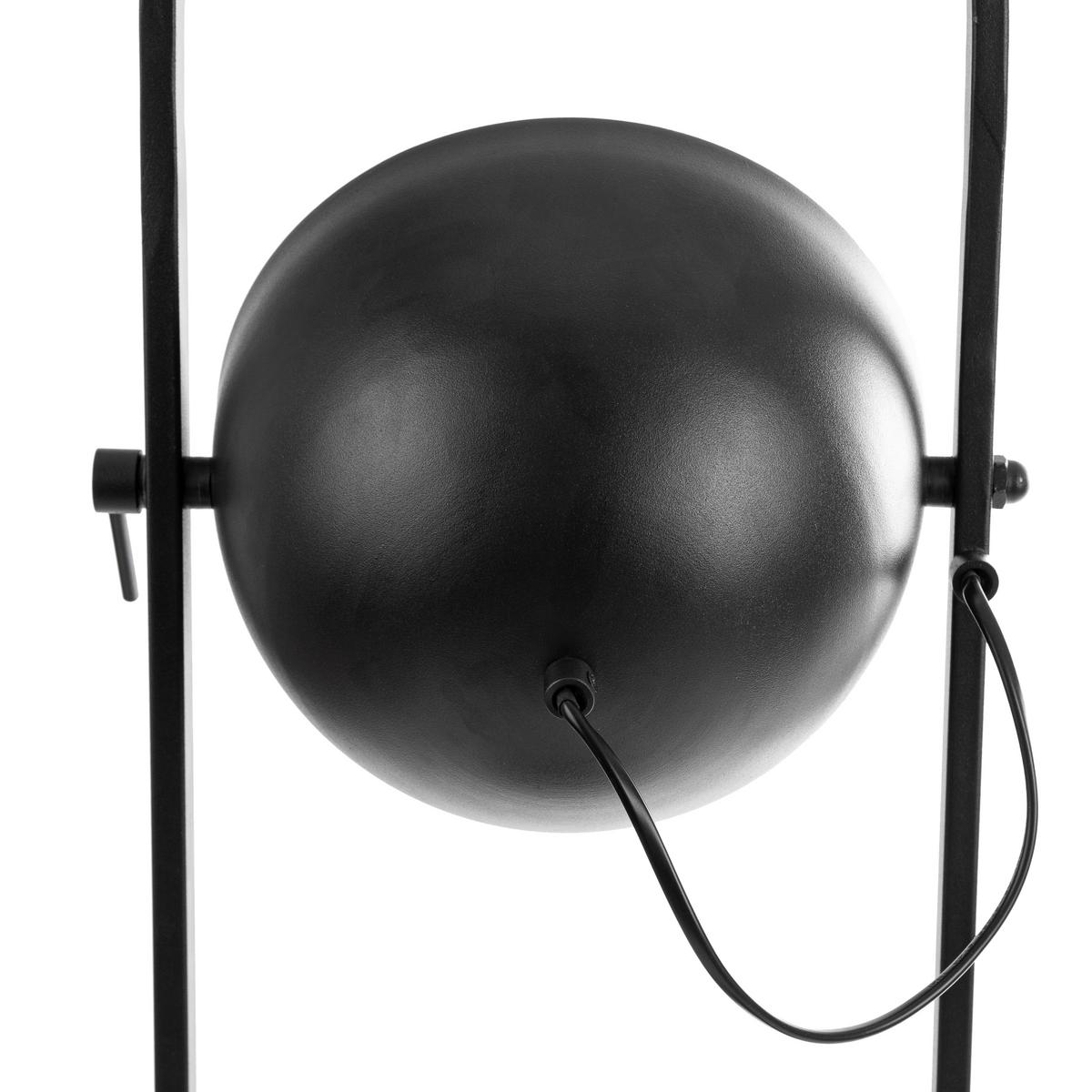 Podna Svjetiljka Ole - zlatne boje/crna, Design, metal/plastika (25/25/117cm) - Globo