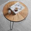SOFFBORD NOEL - svart/naturfärgad, Romantik / Lanthus, metall/trämaterial (60/51cm) - Mömax