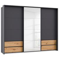 Ormar S Kliznim Vratima Karpo - siva/hrast Artisan, Moderno, drvni materijal/plastika (271/210/62cm) - Premium Living