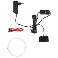 Beleuchtungs-Set Valera in Weiß inkl. Trafo - Weiß, KONVENTIONELL, Kunststoff/Metall (90/1/1cm) - Premium Living