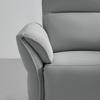 RELAXFÅTÖLJ JENSON - ljusgrå/svart, Modern, metall/trä (86/103/92cm) - Mömax