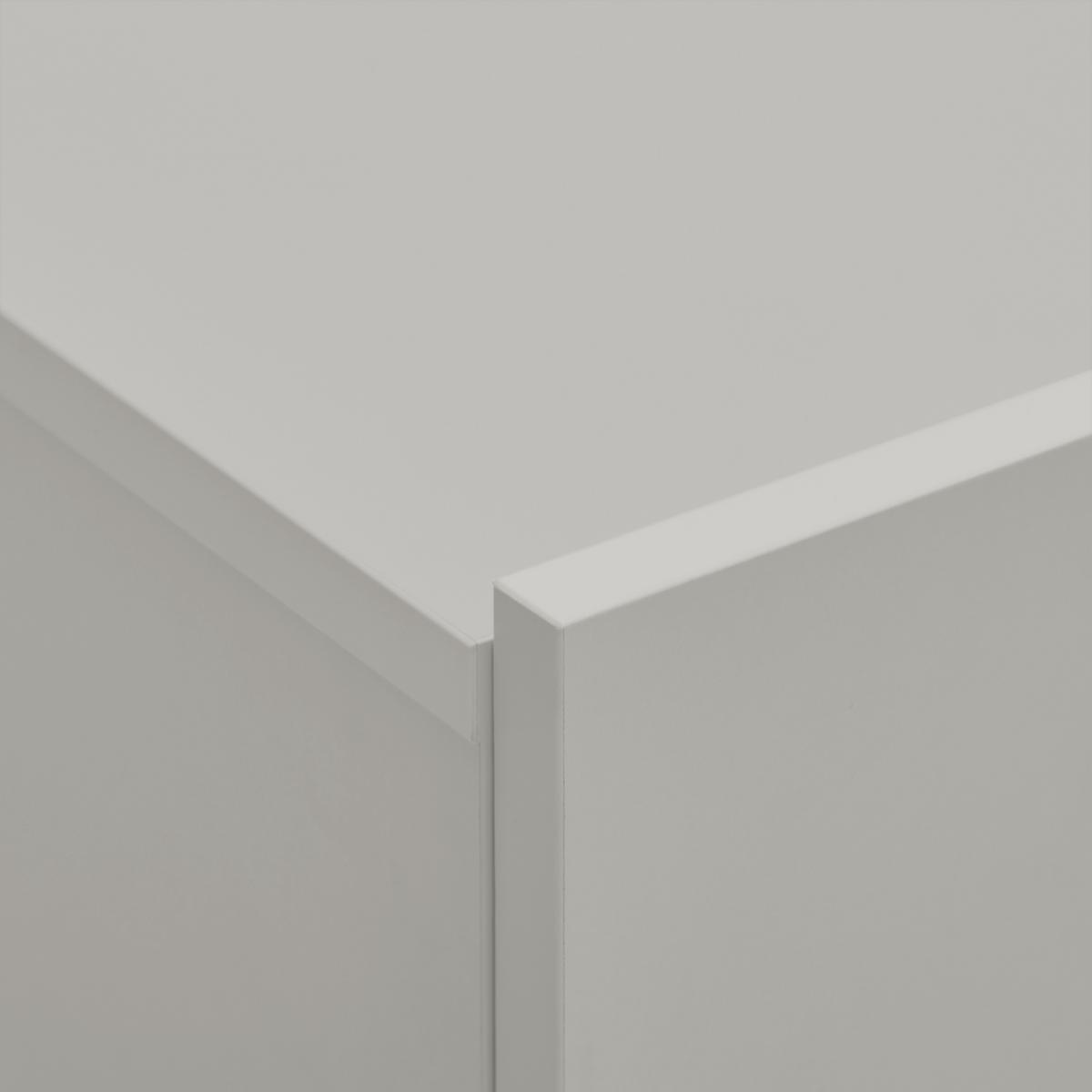 SZAFKA NA BUTY NEWNIQ - kaszmir, Design, materiał drewnopochodny (120/100/34cm) - Hom`in