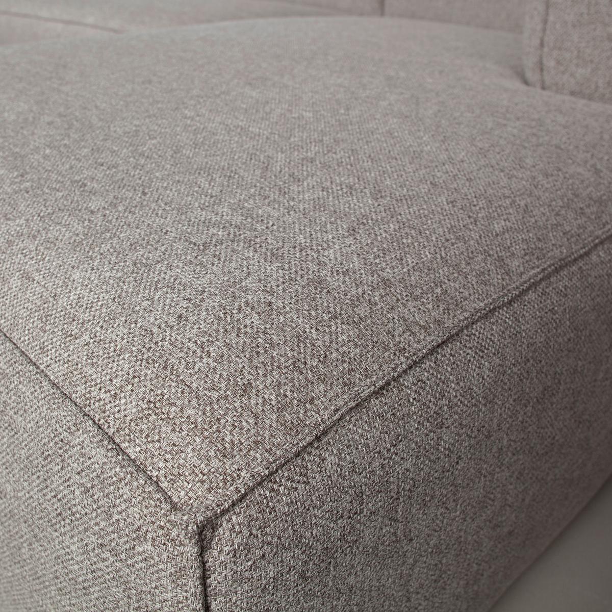 Ecksofa Bean Hellgrau S: 175x305cm - Hellgrau, Design, Textil (175/305cm) - Livetastic