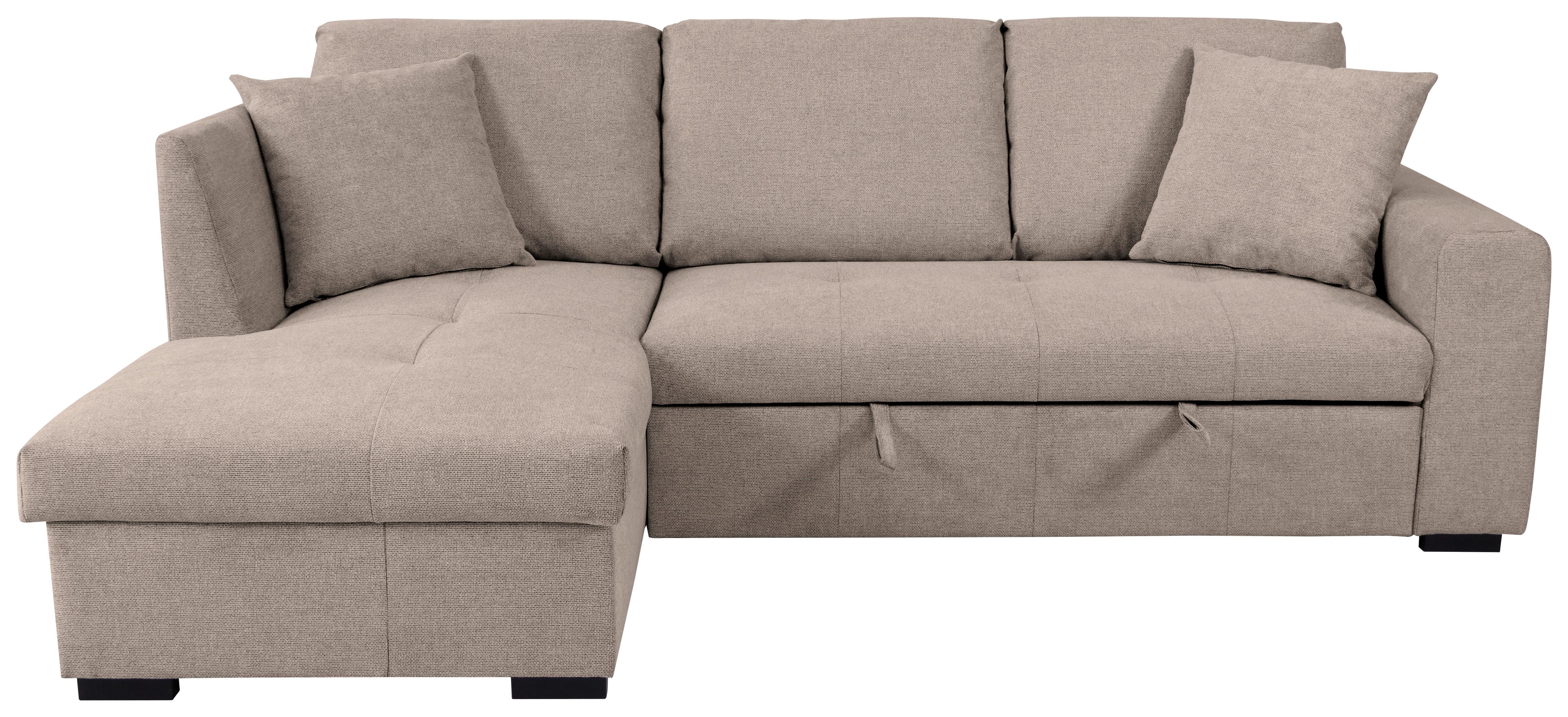 Kutna Garnitura Lukas - svijetlo smeđa, Trend, tekstil (158/239cm) - Modern Living