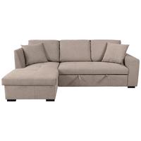 Kutna Garnitura Lukas - svijetlo smeđa, Trend, tekstil (158/239cm) - Modern Living
