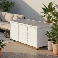 Cutie pentru perne Biona - alb, Modern, lemn/metal (132/60/66cm) - Bessagi Garden