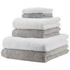 SERVIETTE LUISE - blanc, KONVENTIONELL, textile (50/100cm) - Modern Living