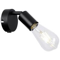 Strahler Molly in Schwarz max. 24 Watt - Schwarz, KONVENTIONELL, Metall (8/8/12,5cm) - Modern Living