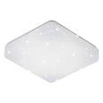 Stropna Led-svetilka Rick - bela, Romantika, kovina/umetna masa (54/6cm) - Premium Living Stropna Led-svetilka Rick - bela, Romantika, kovina/umetna masa (54/6cm) - Premium Living