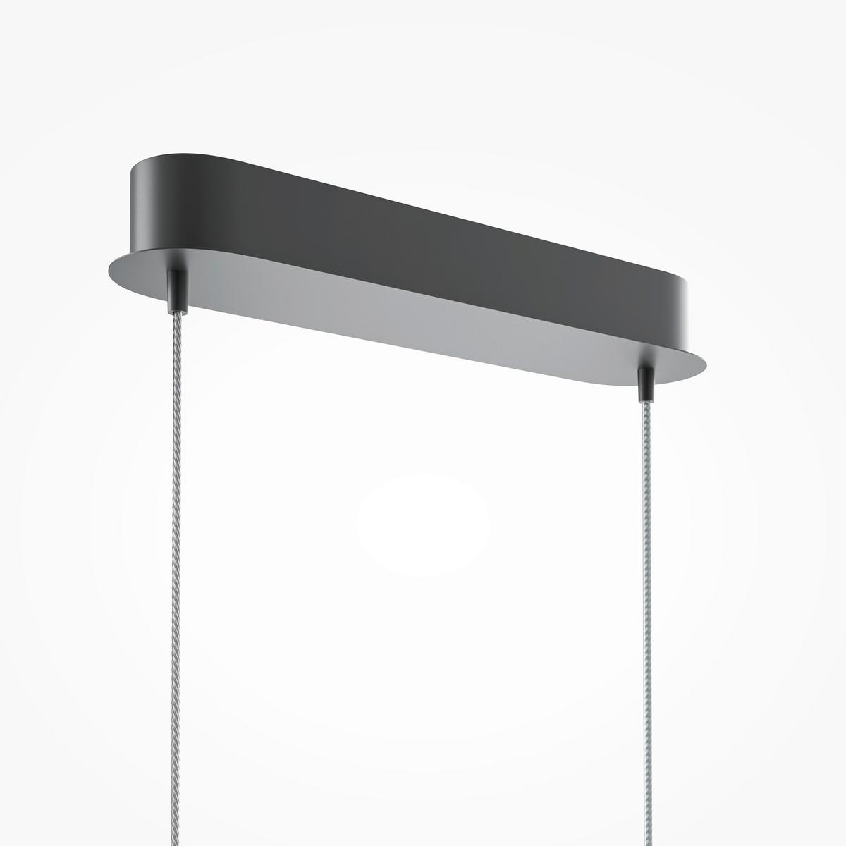 Pendelleuchte Mod243pl-L18bk - Schwarz, Design, Metall (98/305.7/7cm) - MAYTONI