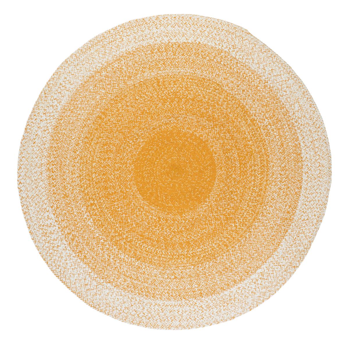 Flachwebeteppich Marie in Gelb ca.160cm - Gelb, Basics, Textil (160cm) - Modern Living