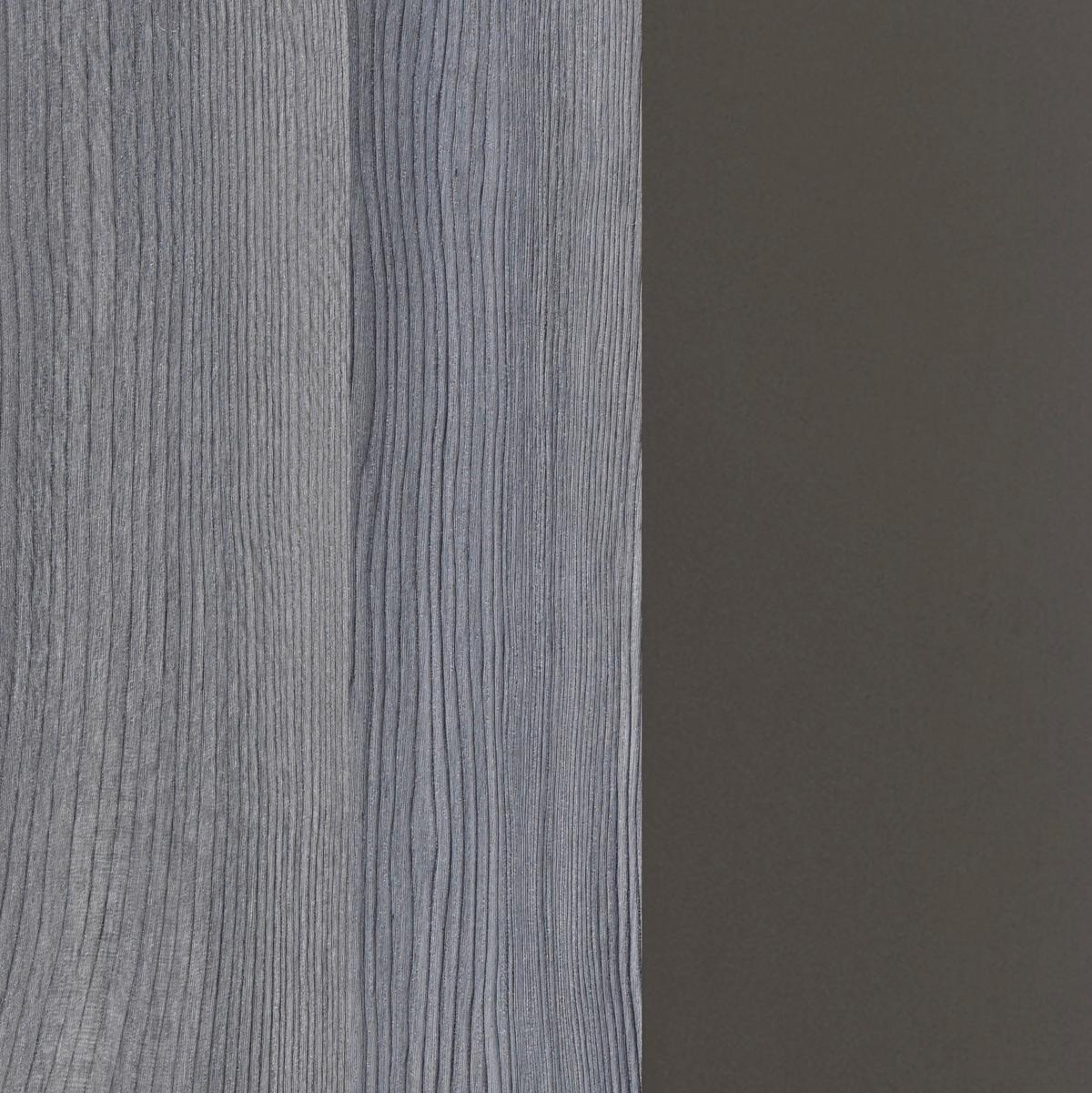 Waschtischkombi in Grau 'Arezzo' - Weiß/Silbereichenfarben, Basics, Holzwerkstoff/Stein (100cm) - Held