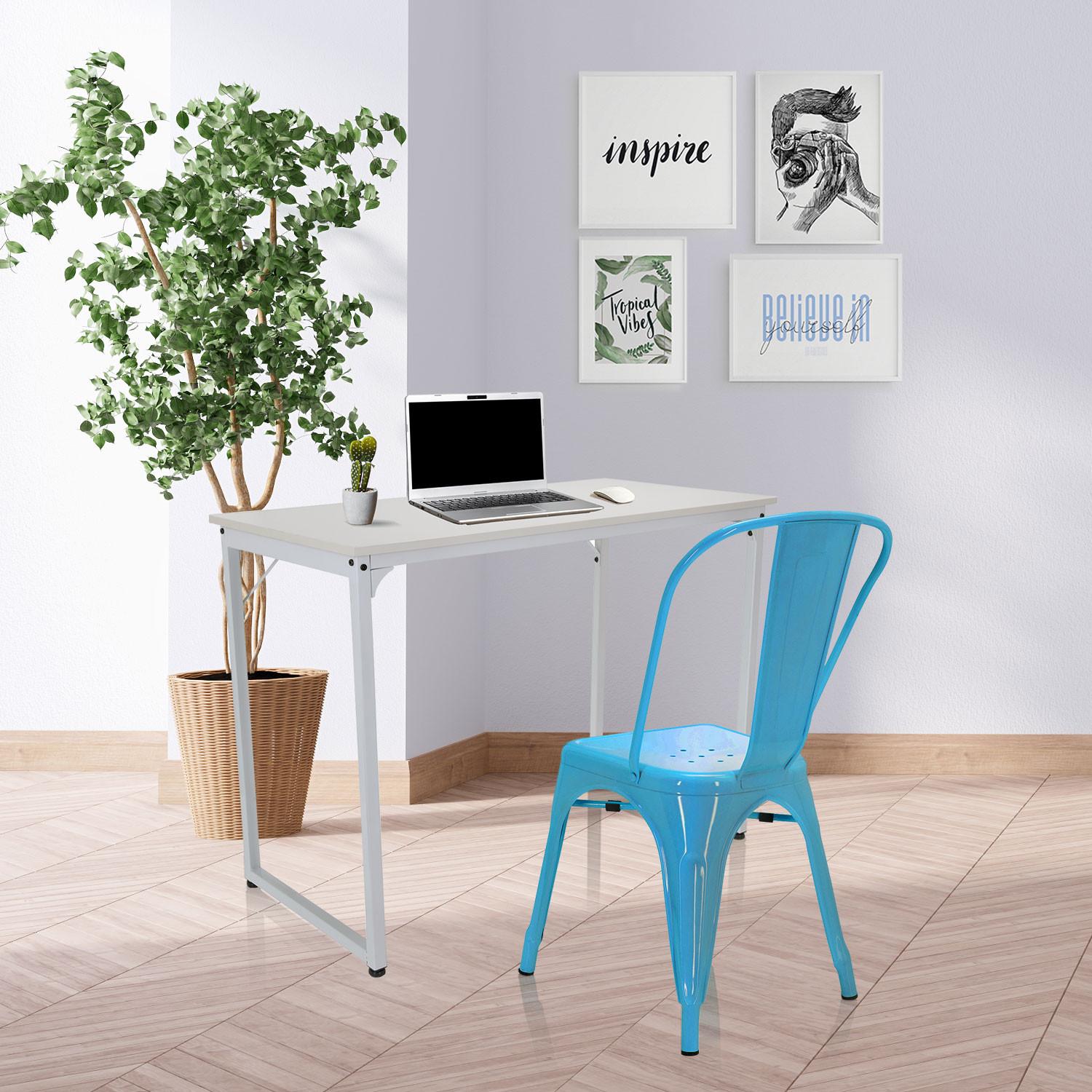 Stol Vantaggio Comfort, Svetlo Modra - svetlo modra, Basics, kovina (44/84/54cm) - MID.YOU