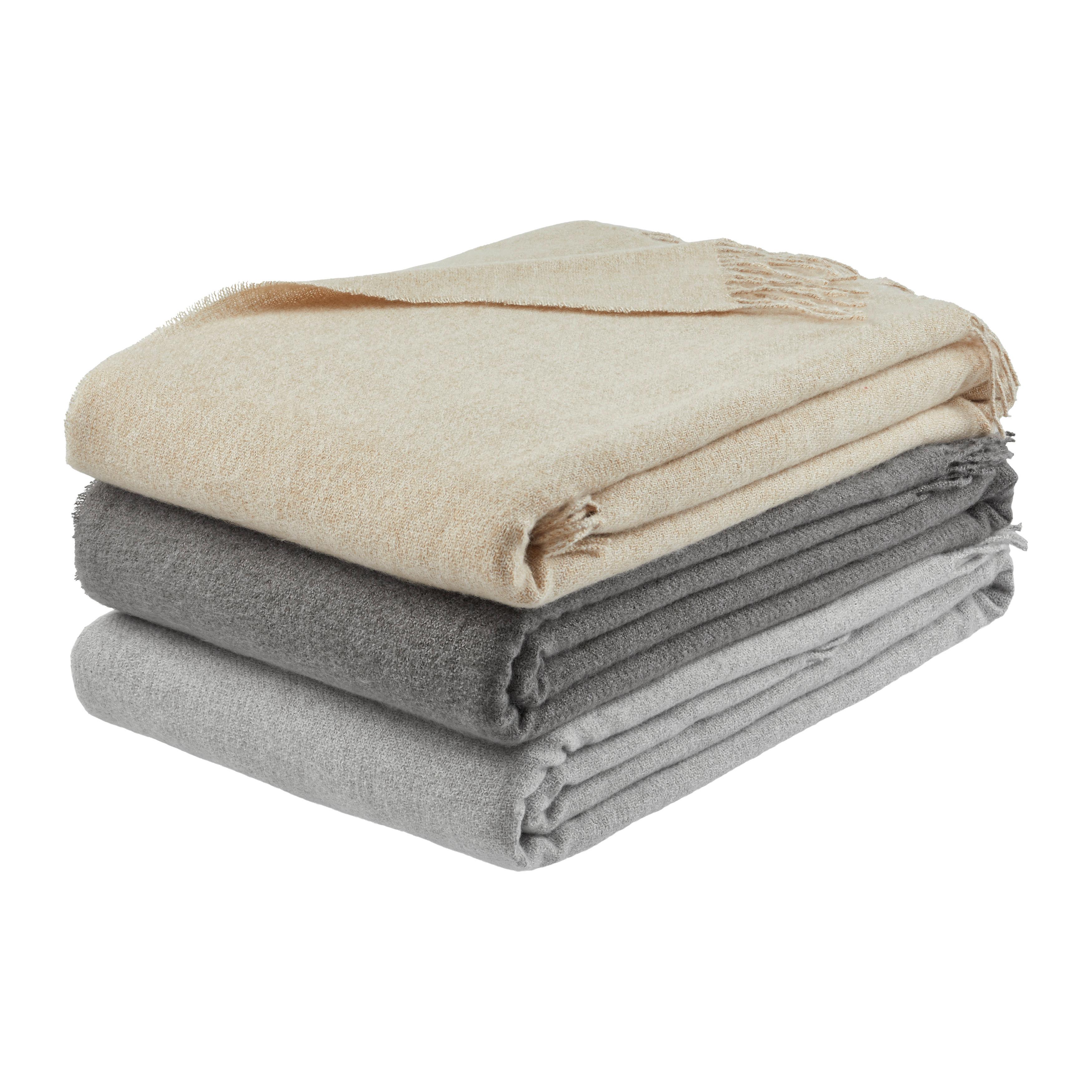 Kuscheldecke Hanna Anthrazit ca. 150x200cm - Anthrazit, MODERN, Textil (150/200cm) - Premium Living