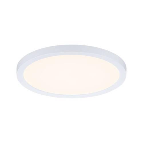 LED-Paneel Areo in Weiß max. 13 Watt - Weiß, Design, Kunststoff (17,5cm) - Paulmann