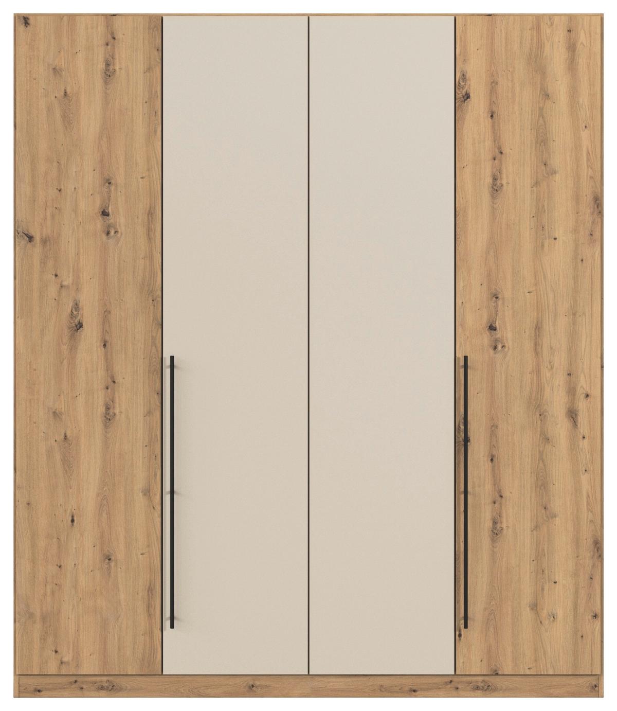 Șifonier Safari - stejar Artisan/gri, Konventionell, material pe bază de lemn (181/229/54cm)