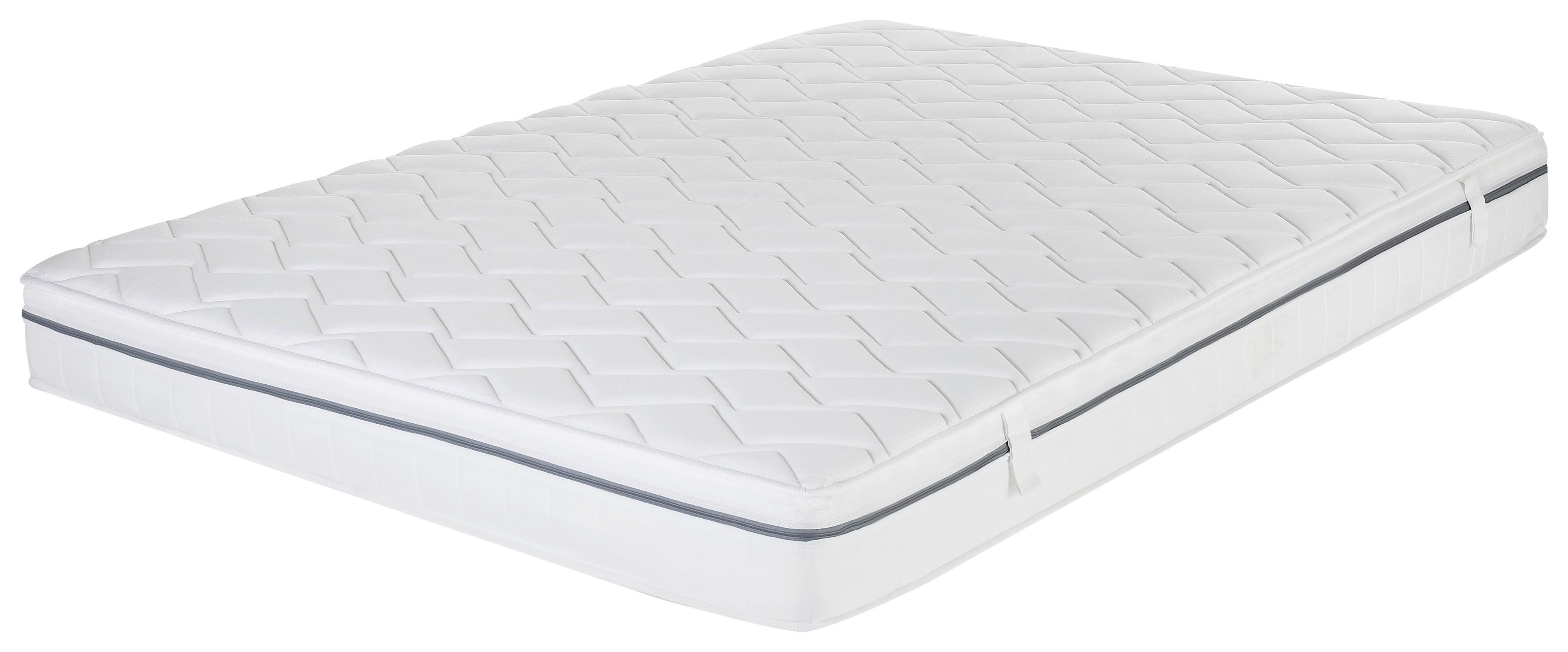 Kaltschaummatratze Air Wave H2/3 ca. 140x200cm - Weiß, Basics, Textil (140/200cm) - MID.YOU