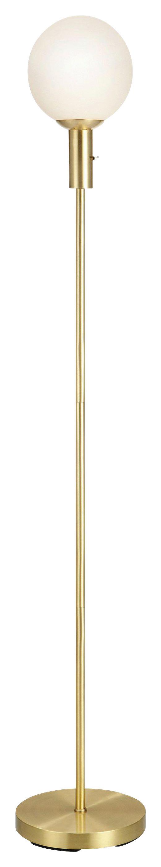 Stehleuchte Minna Messingfarben max. 40 Watt - Messingfarben, Basics, Metall (22/22/145,5cm) - Markslöjd