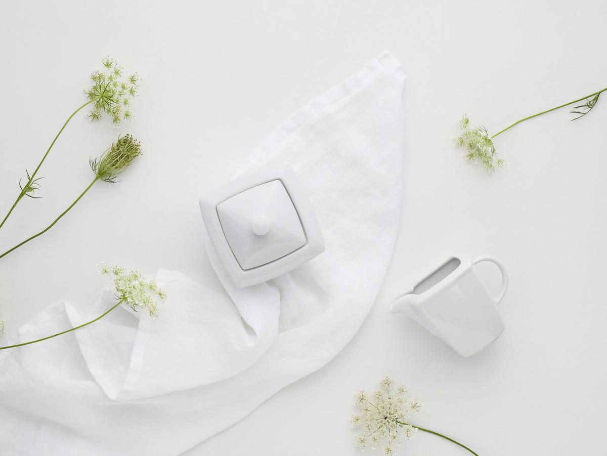 Set Za Mleko In Sladkor Victoria, 2-Delni - bela, Basics, keramika - Creatable