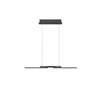 LAMPA WISZĄCA LED 20665/3-39 MORE - antracytowy, Design, metal (87/13/150cm) - Hell