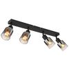 SPOTLIGHT RUDIO - svart, Modern, metall/glas (56/7/14cm) - Mömax