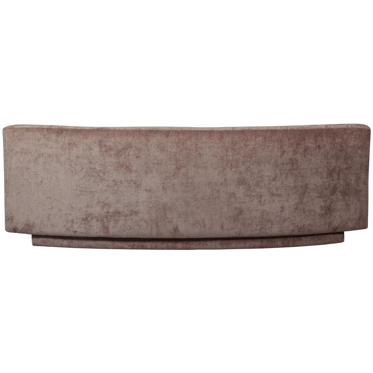 2 Sitzer Sofa Popular Taupe B: 215 cm - Taupe, Design, Holz/Textil (215/72/97cm) - Livetastic