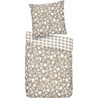 Bettwäsche Sarah ca. 135x200cm - Violett/Grau, Textil (135/200cm) - Based