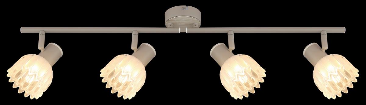 Reflektor Planta - boje pijeska, Konvencionalno, staklo/metal (70/9/15,5cm) - Globo