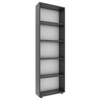 REGAL BULAS - Anthrazit/Schwarz, Basics, Holzwerkstoff/Kunststoff (56/169/20cm) - MID.YOU