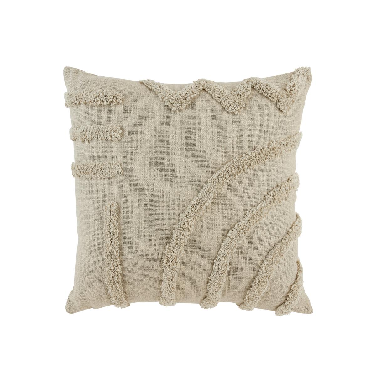 Díszpárna Bob - natúr színű, Modern, textil (45/45cm) - Premium Living