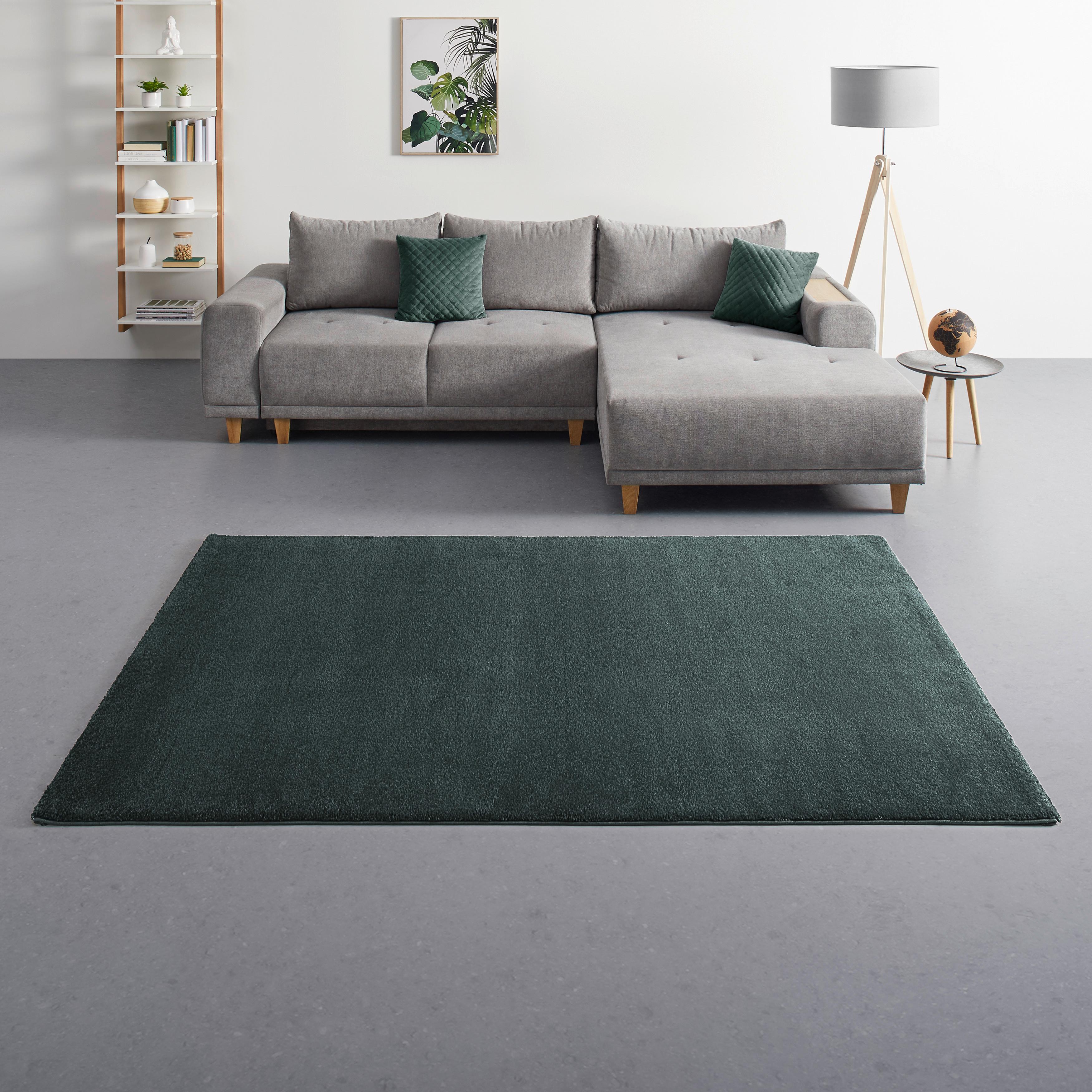 Webteppich Octavia 3 Grün ca. 160x230cm - Grün, MODERN, Textil (160/230cm) - Mömax