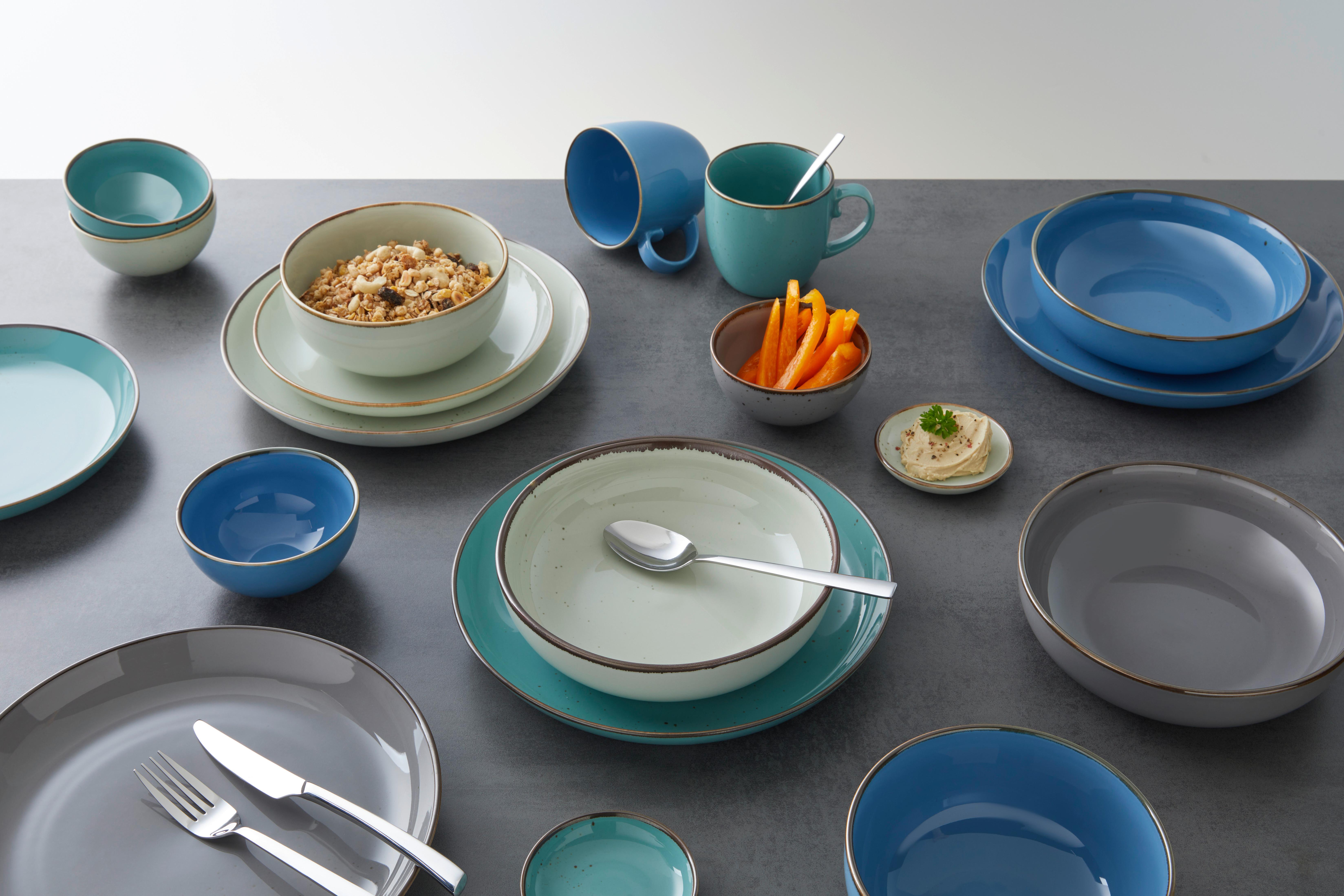 ASSIETT CAPRI - grå, Modern, keramik (22/3,2cm) - Mömax