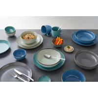 Suppenteller Capri aus Porzellan Ø 21cm - Blau, MODERN, Keramik (21/5,9cm) - Mömax