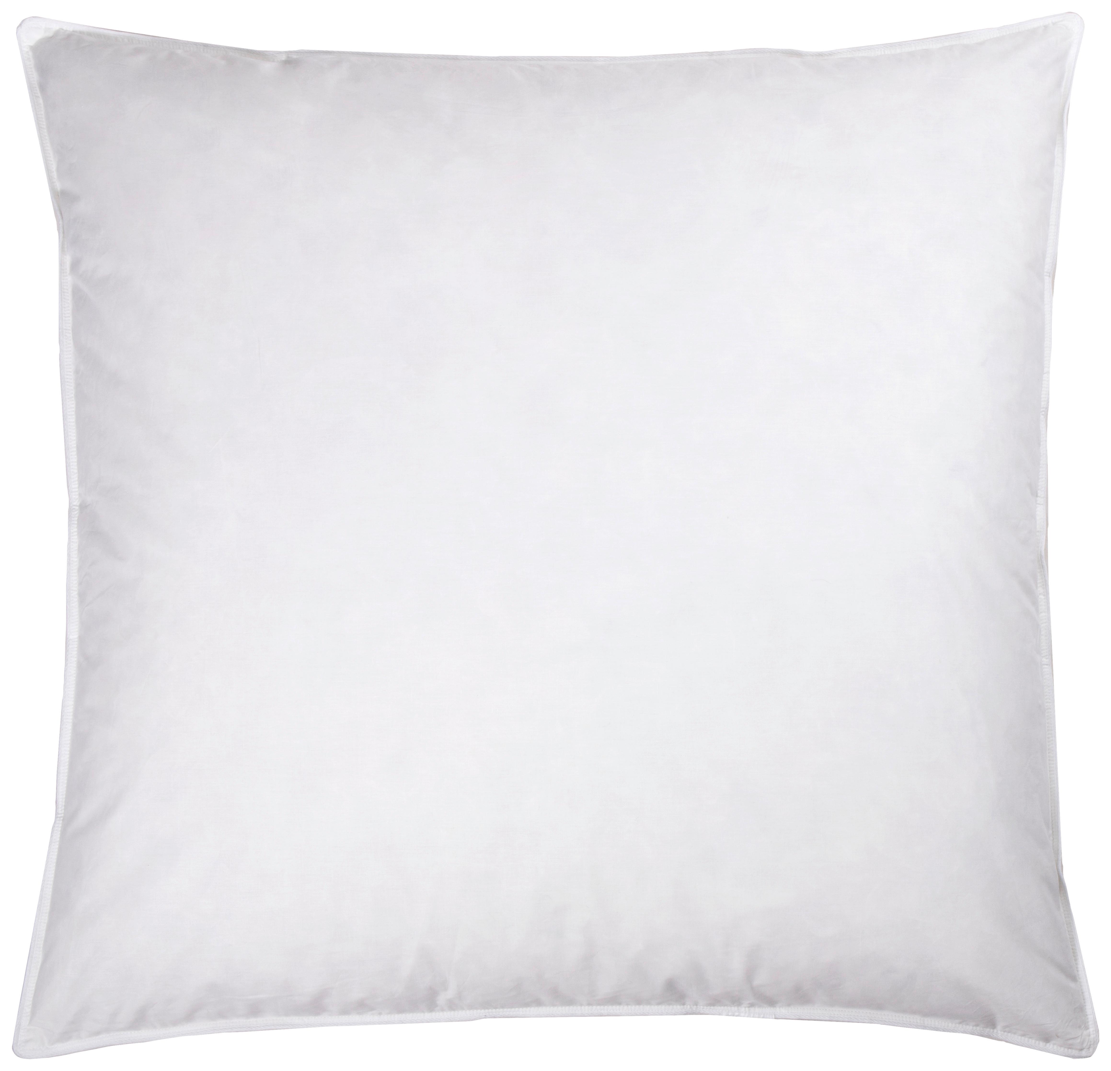 Kopfkissen Flach ca. 80x80cm - Weiß, KONVENTIONELL, Textil (80/80cm) - Nadana