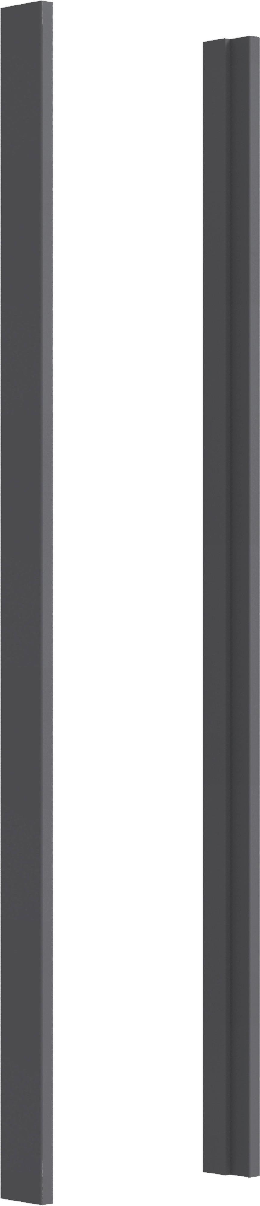 Ukrasni Okvir Level 36 C - boje grafita, Design, drvni materijal (6/236/12cm) - Premium Living