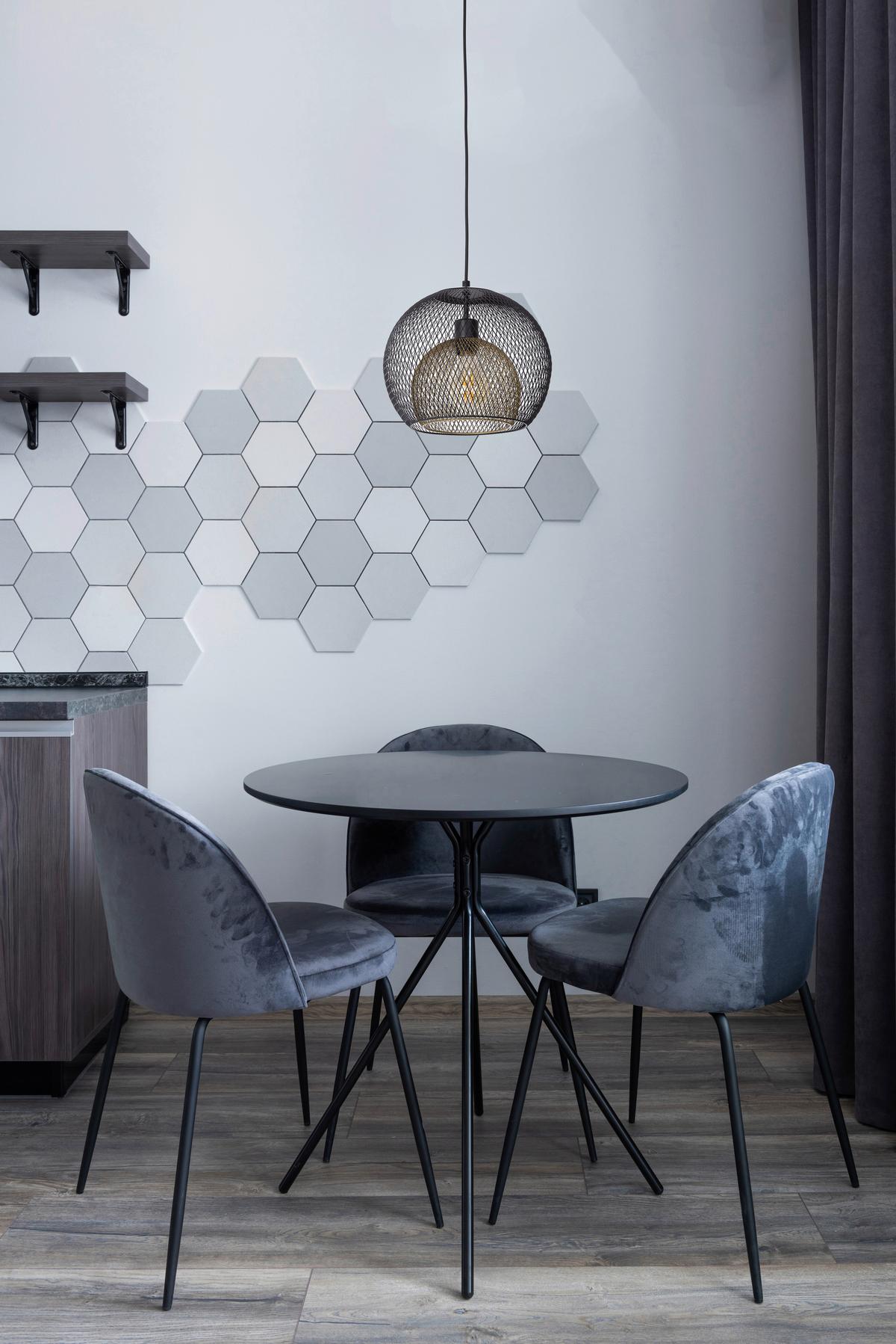 Viseća Svjetiljka Selina - crna, Design, metal (30/150cm) - Globo