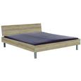 Futonska Postelja Belia - aluminij/hrast, kovina/les (160/200cm) - Mömax modern living Futonska Postelja Belia - aluminij/hrast, kovina/les (160/200cm) - Mömax modern living
