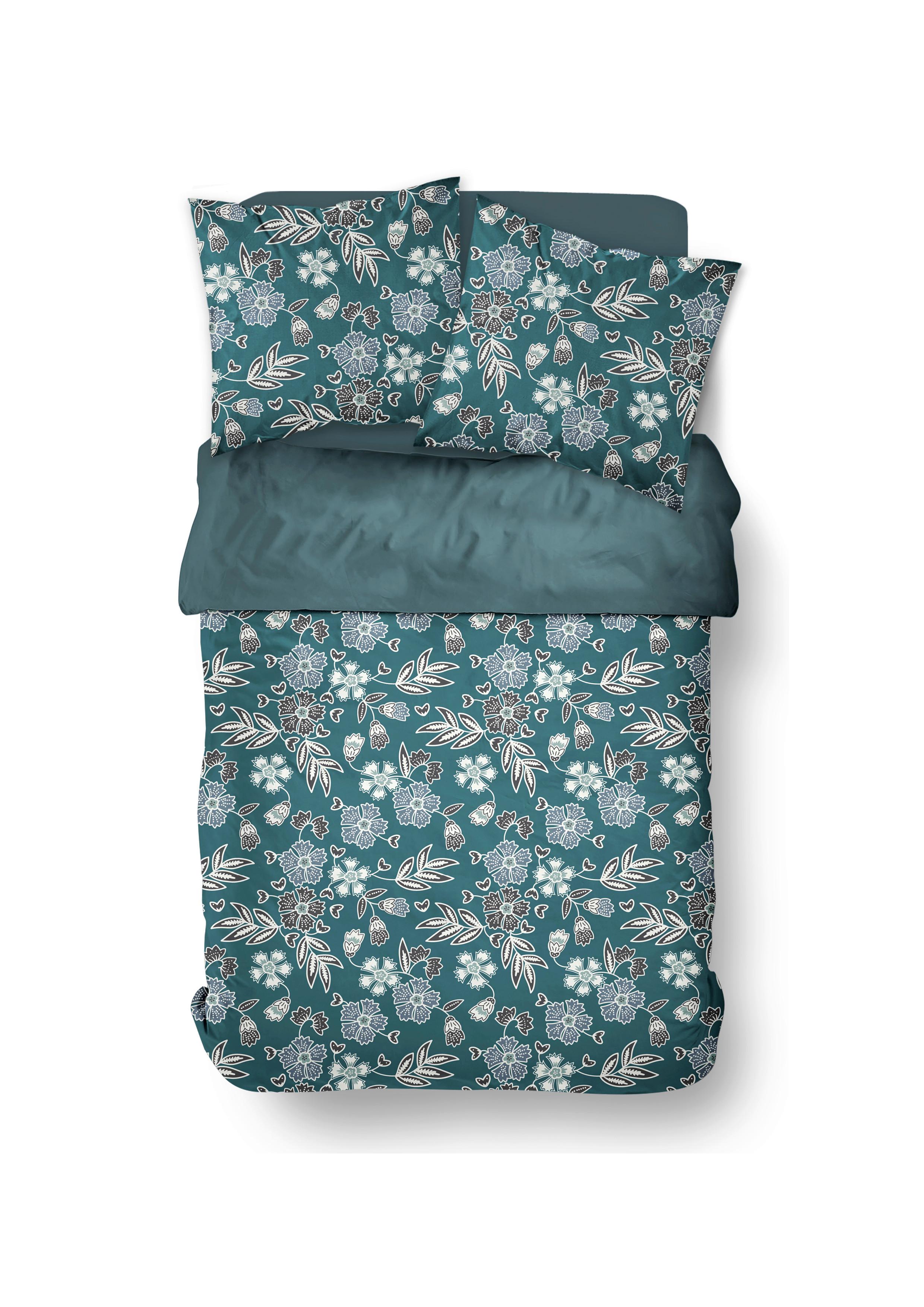 Ágyneműhuzat-garnitúra 3 Részes Sunshine Green - zöld, Modern, textil (140/200cm)