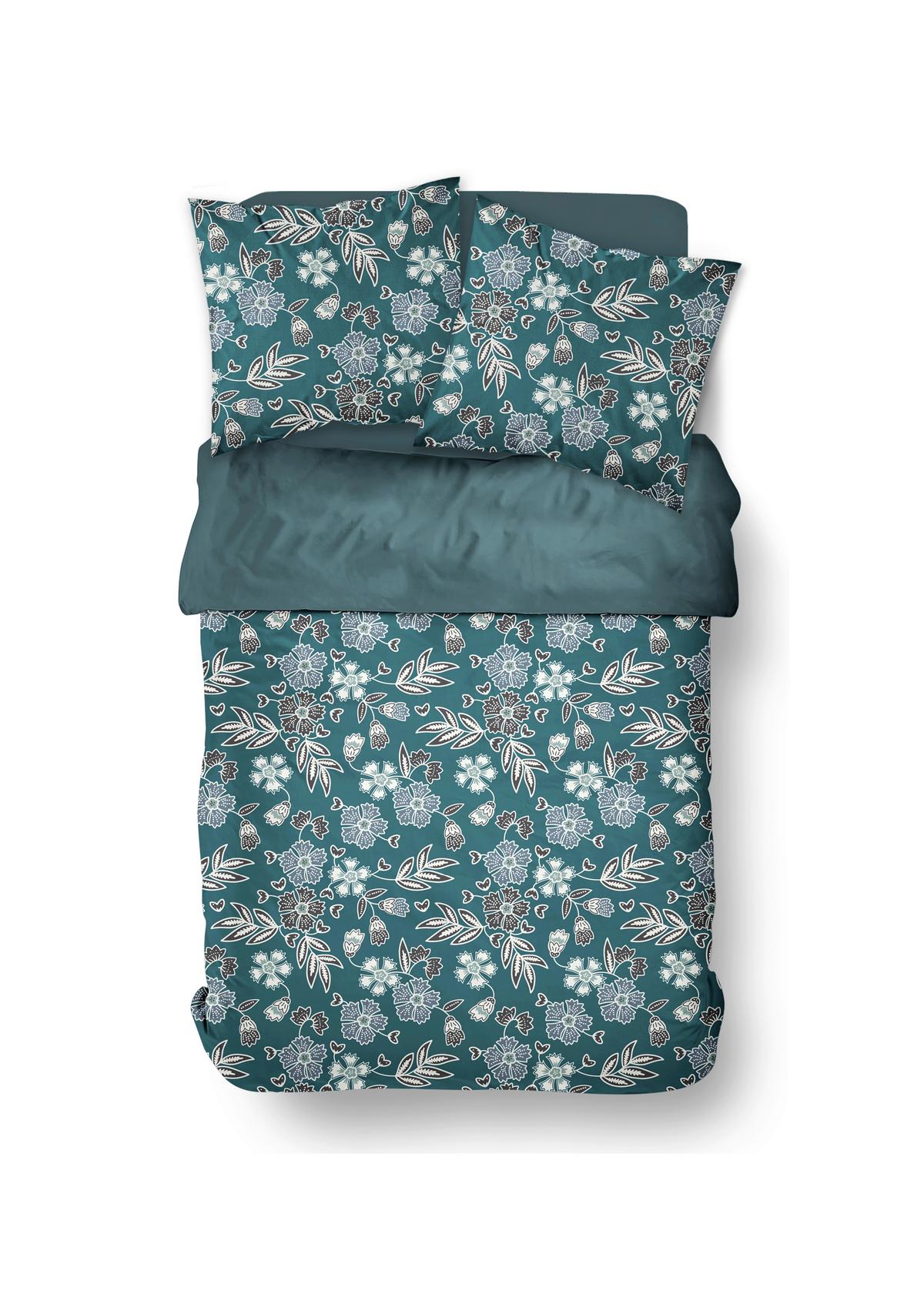 Ágyneműhuzat-garnitúra 3 Részes Sunshine Green - zöld, Modern, textil (140/200cm)