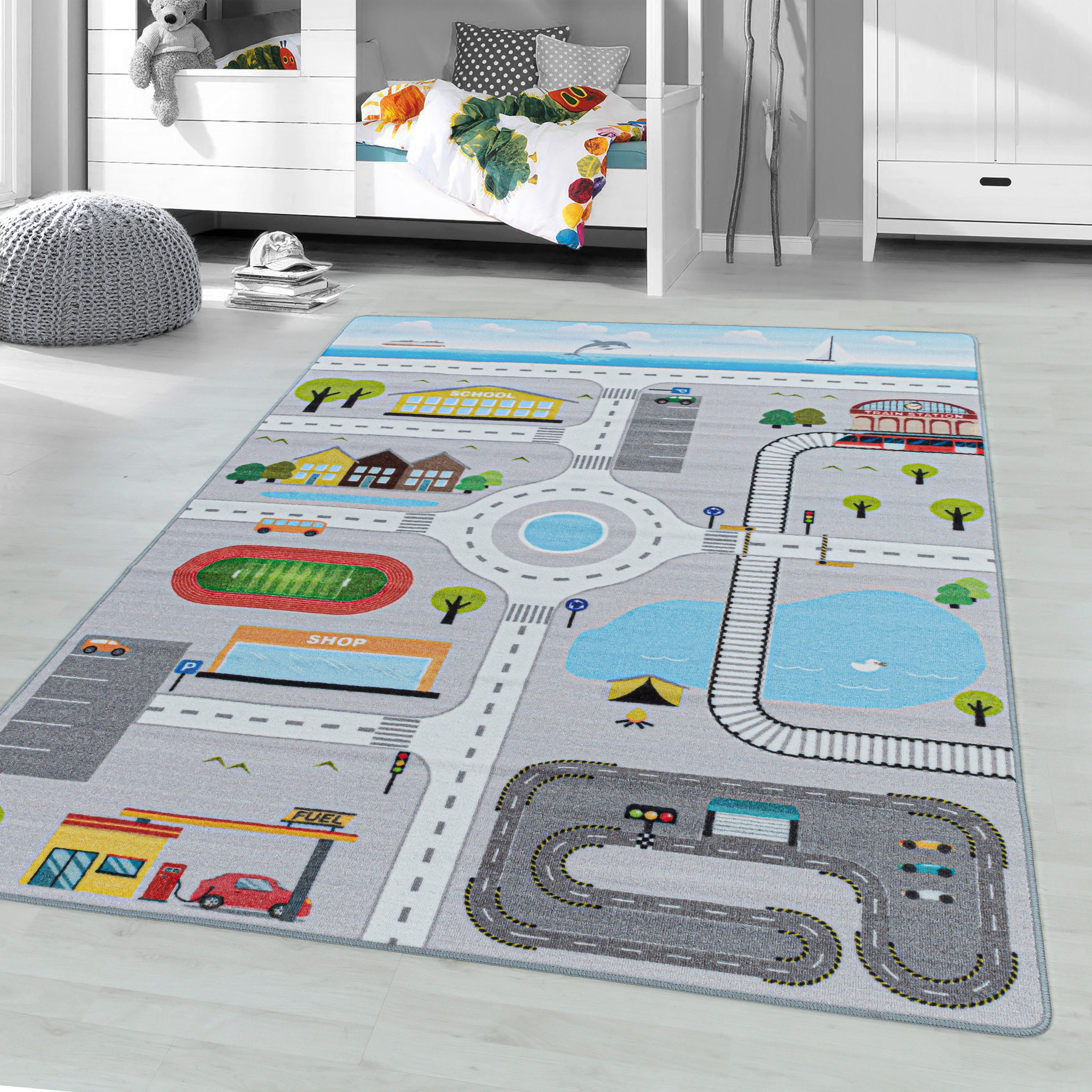 Spielteppich Play 2902 Multicolor ca. 140x200cm - Multicolor, Trend, Textil (140/200cm)