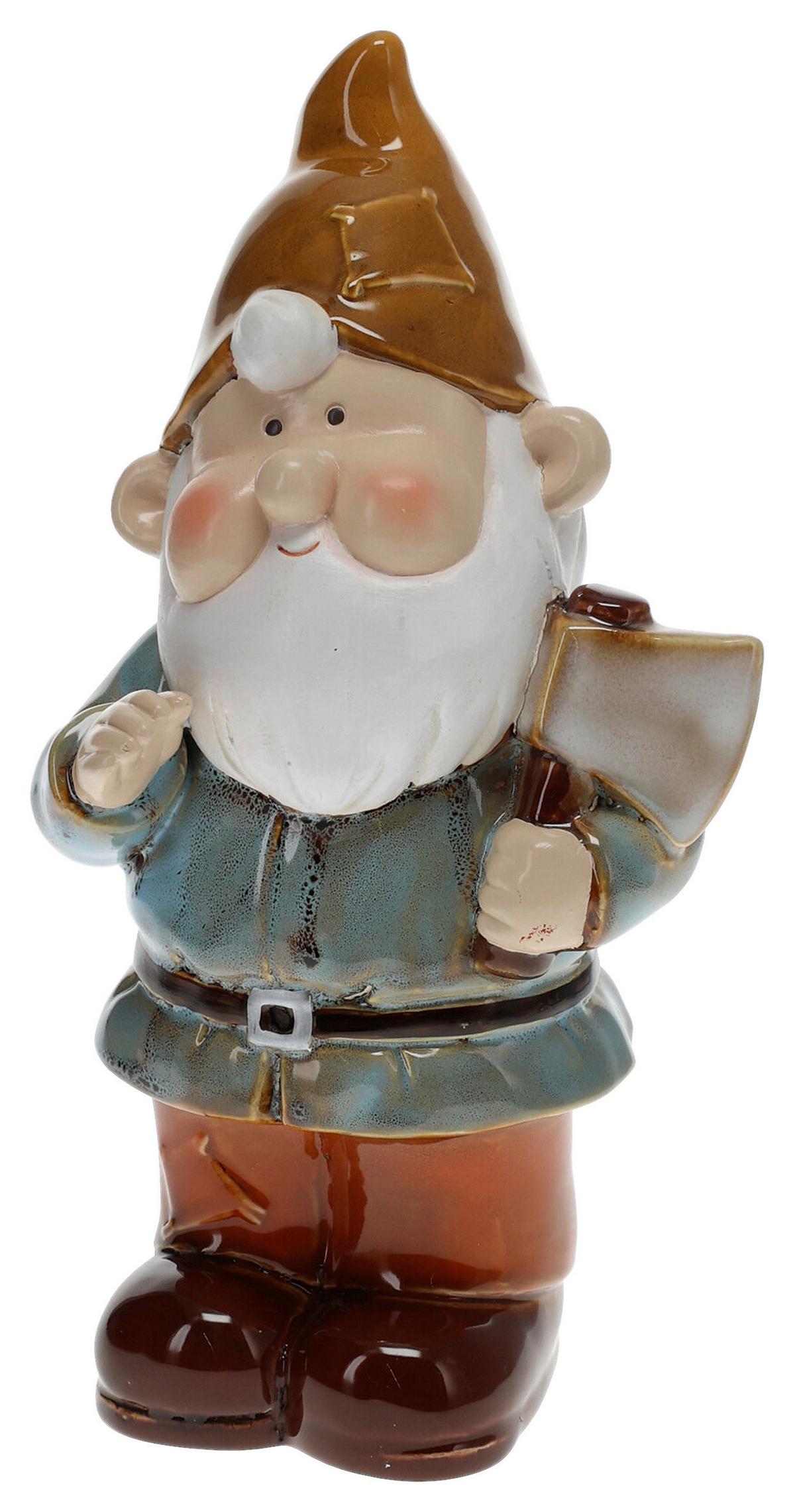 Dekor Törpe Dwarf - L - kerámia (14,5/10,5/27,5cm)
