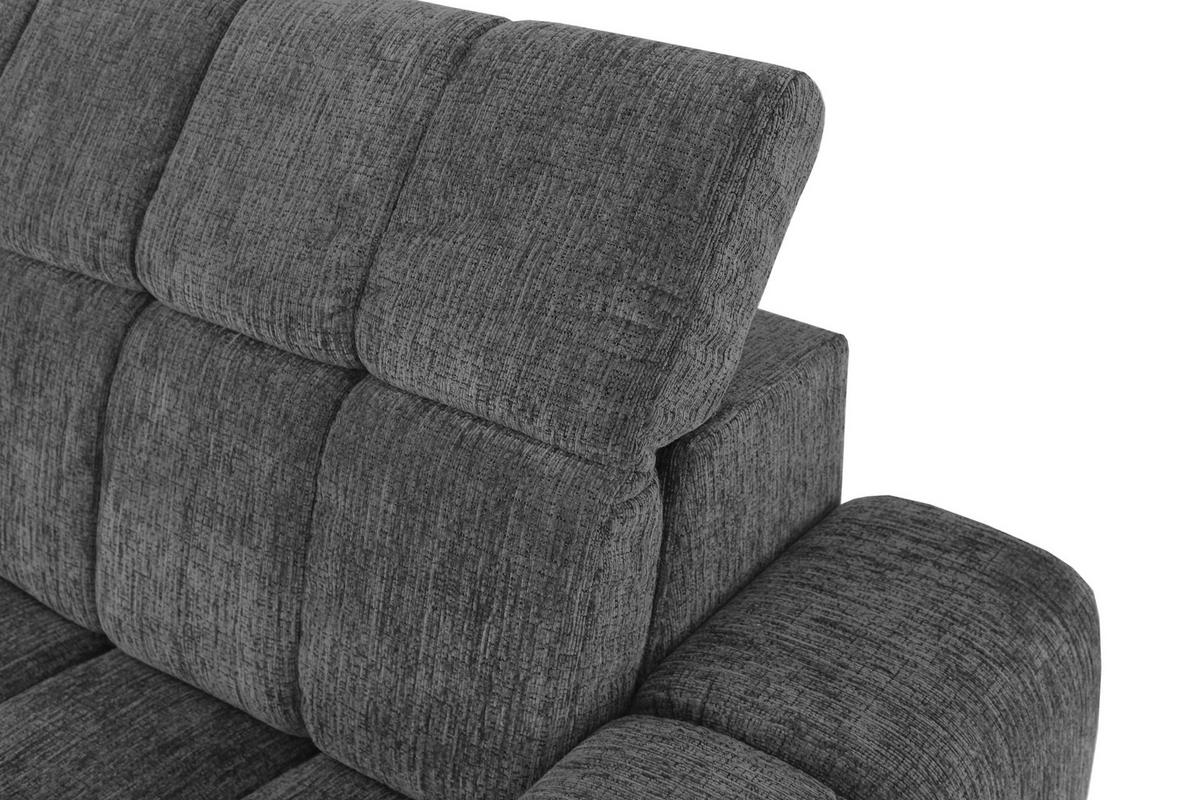 Coltar LAYA - galben muștar/antracit, Modern, textil (250/155cm) - Premium Living