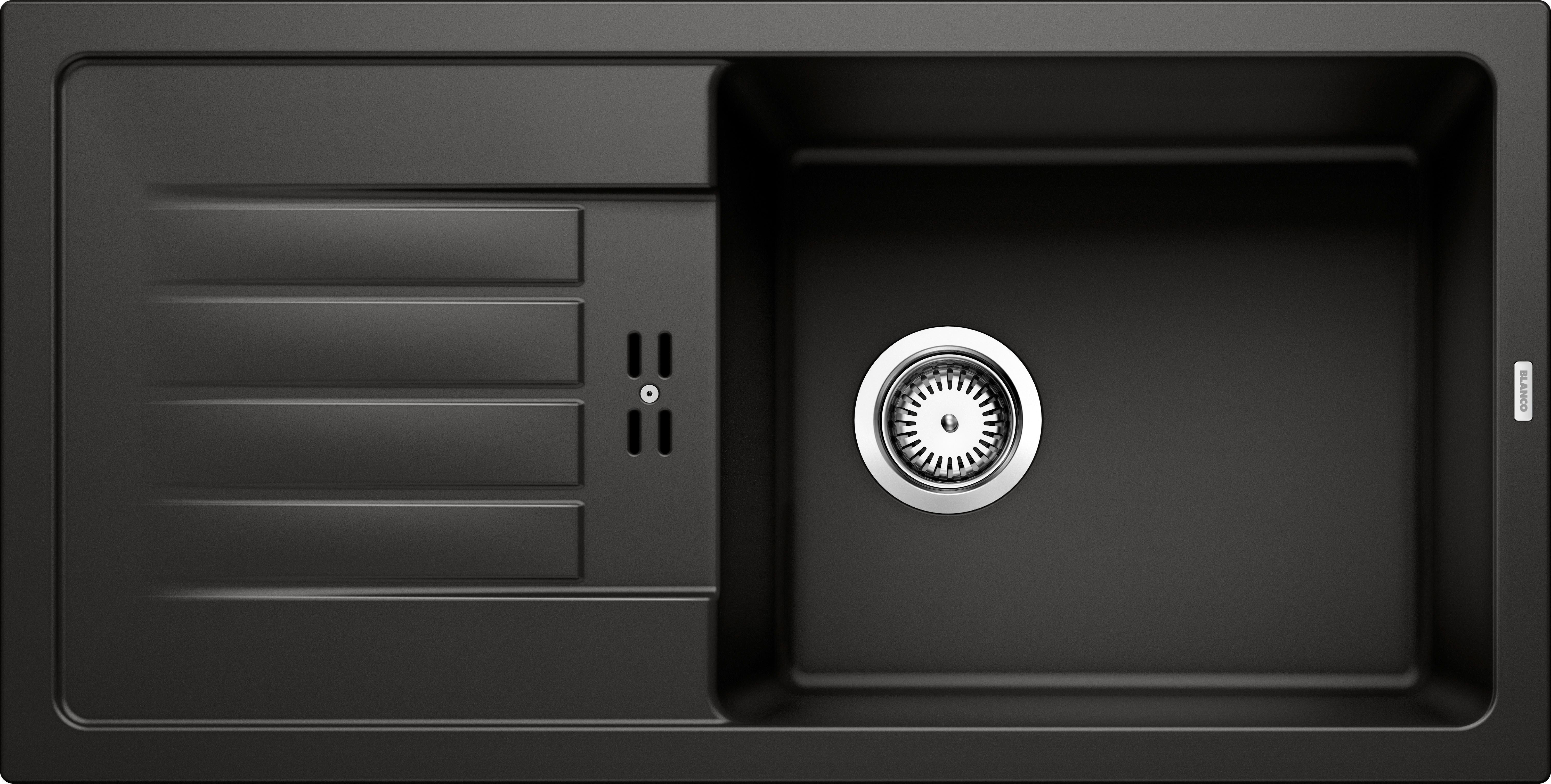 Spüle Favum, Typ: 524233 Anthrazit - Anthrazit, MODERN, Naturmaterialien (86/43,5cm) - Blanco