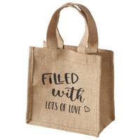 Darilna Vrečka Kudo I - naravne barve, Konvencionalno, tekstil (20,5/11,5/21cm)