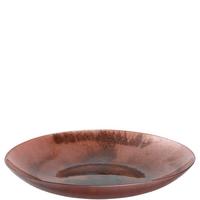 Dekoschale Grau/Altrosa - Altrosa/Grau, Basics, Glas (50,00/7,50/50,00cm) - Leonardo