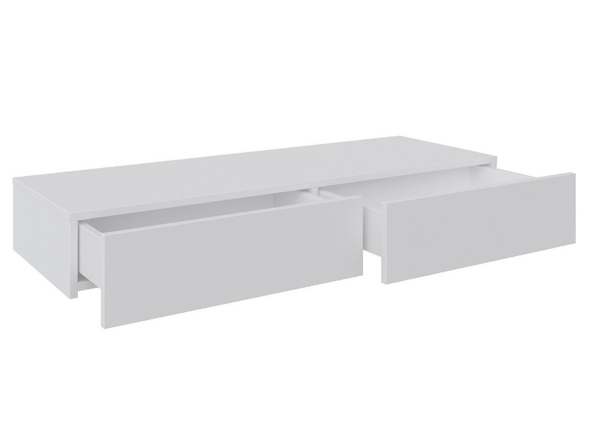 STÓŁ KONSOLA NEWNIQ - biały, Design, materiał drewnopochodny (110/40/16cm) - Hom`in