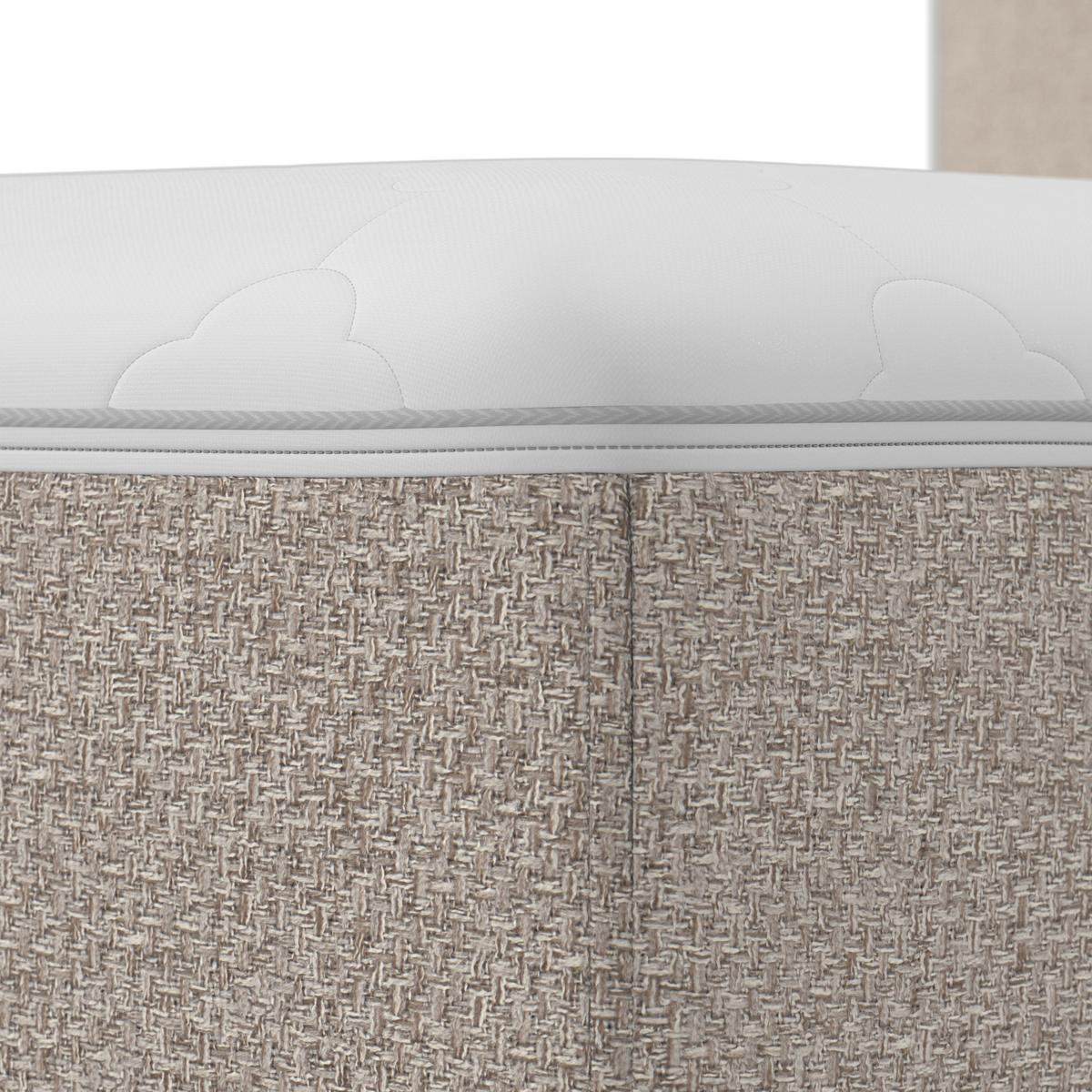 Boxbett Marco ca. 160x200 cm Taupe - Taupe/Schwarz, MODERN, Holz/Kunststoff (160/200cm) - Bessagi Home