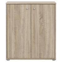 Komoda Tempra 2, Barva Hrasta - hrast sonoma, Basics, leseni material (74/86/35cm) - Mömax